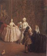 Pietro Longhi The introduction oil painting